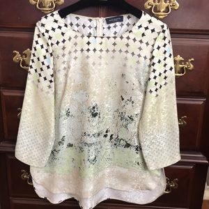 Gorgeous abstract print tunic from Piazza Sempione